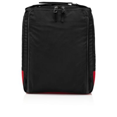Christian Louboutin Hop'N Zip Classic Fabric Backpack Rygsække Herre Sort | DK-99803
