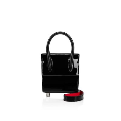 Christian Louboutin Paloma Top Handle Nano Classic Læder Top Handles Top Handles Dame Sort | DK-15374