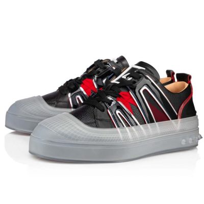 Christian Louboutin Vida Viva Calf Sneakers Sneakers Herre Sort | DK-31033